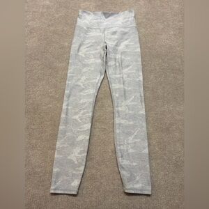 Vuori Halo Performance Heather Gray Leggings High Rise Yoga Pants Women XS 0686